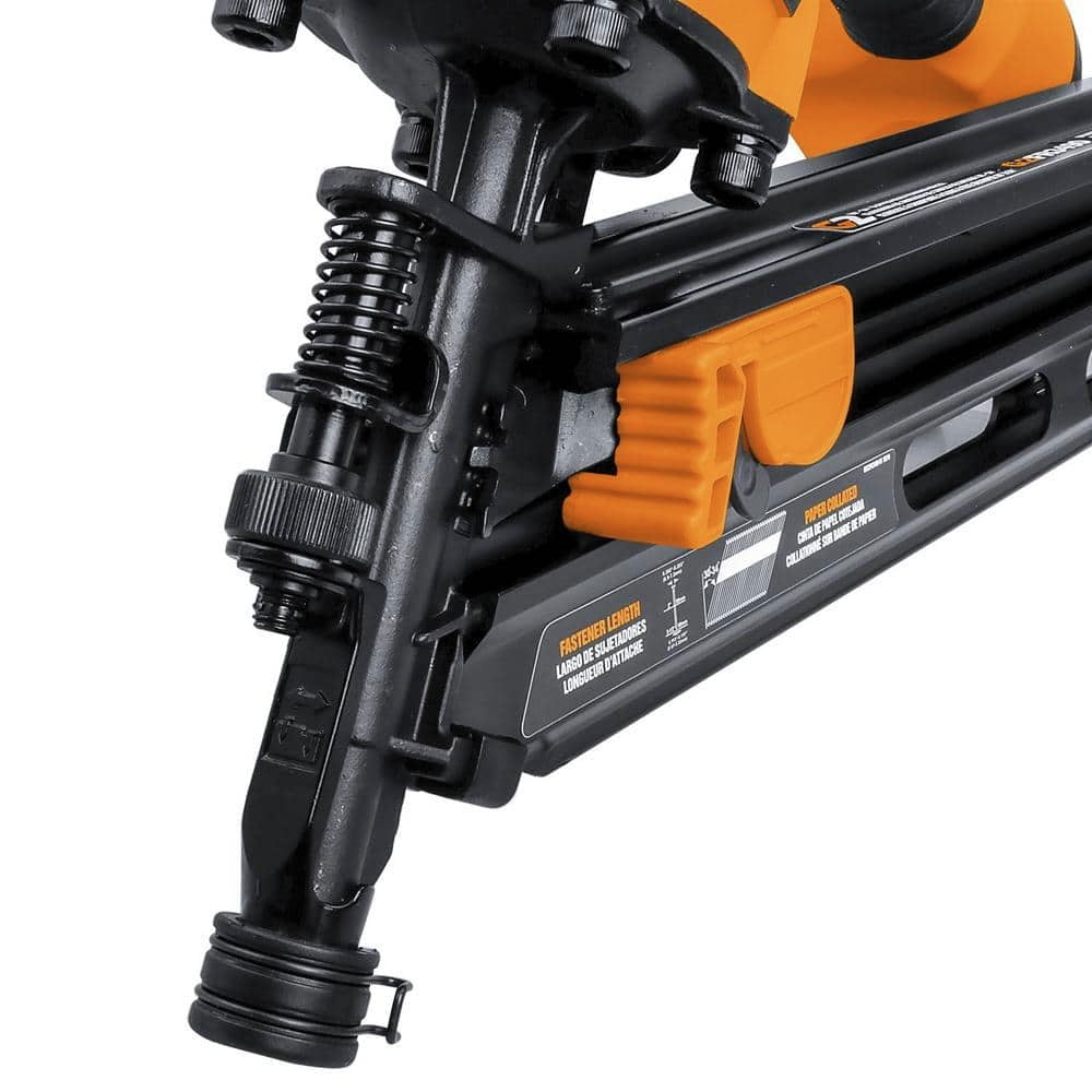 Freeman G2FR3490 2nd Generation Pneumatic 34 Degree 3-1/2 Framing Nailer with Adjustable Metal Belt Hook and 1/4 NPT Air Connector