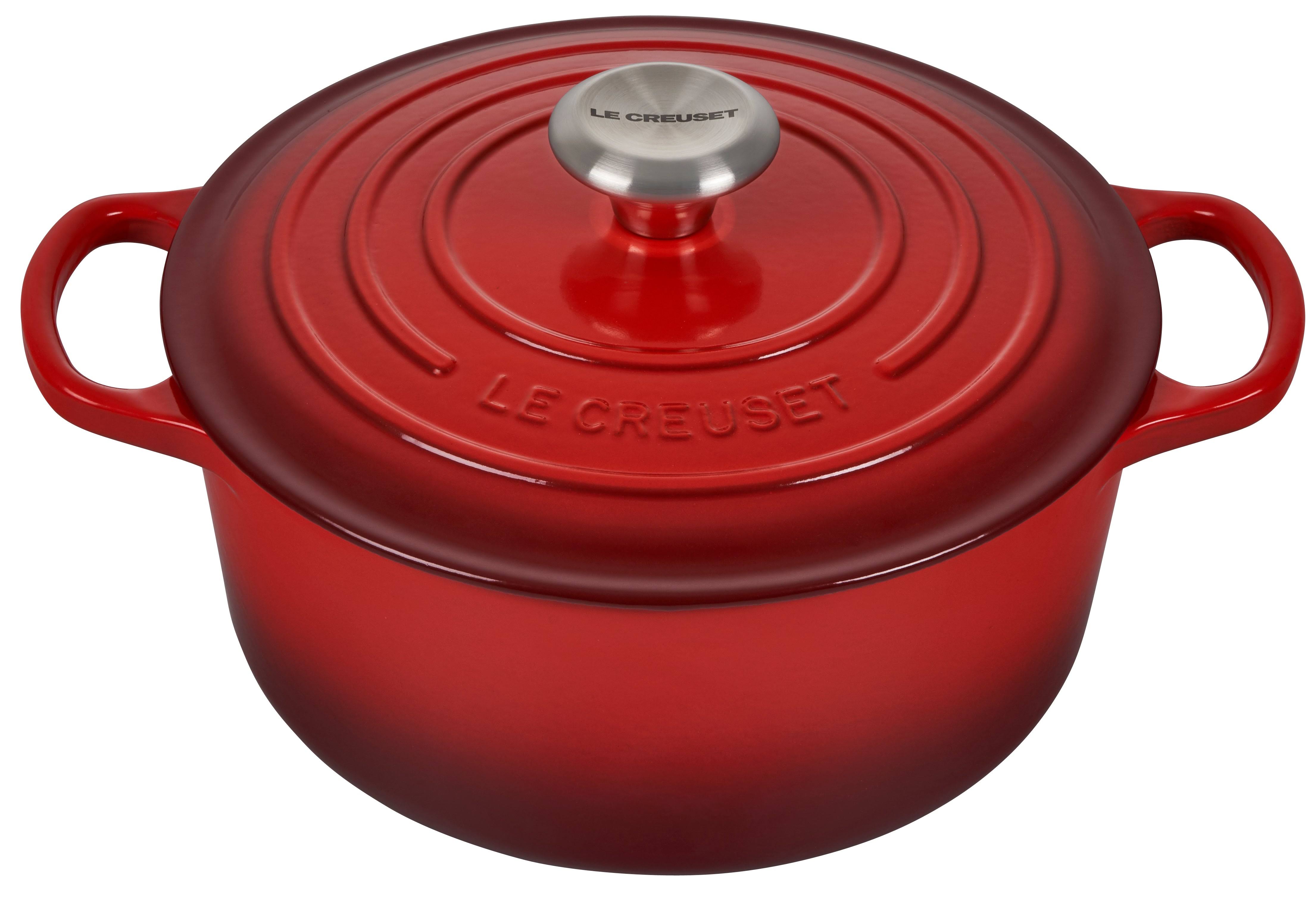 Le Creuset 5.5 Qt. Signature Round Dutch Oven - Cerise
