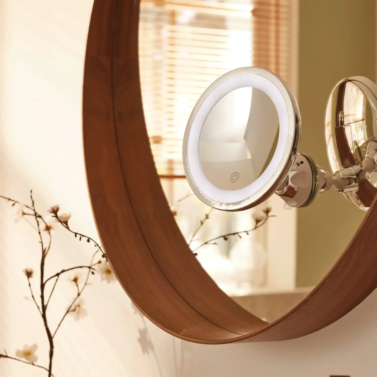 CIEN Beauty Miroir de maquillage lumineux