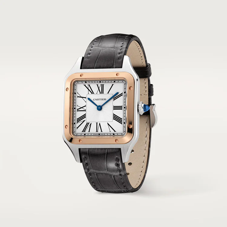 [Super Clone]SANTOS-DUMONT RoseGoldMix 38mm