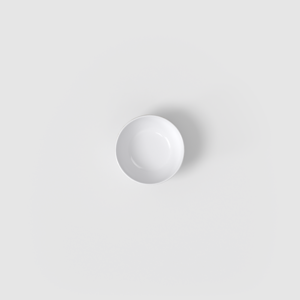 Chateau Septfontaines Dipping bowl - White, 0.7 oz, Premium Bone Porcelain