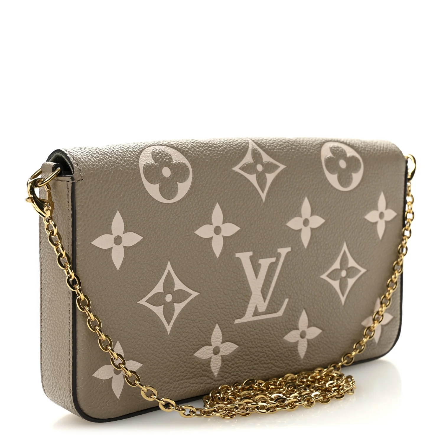 Empreinte Monogram Giant Felicie Pochette Tourterelle Creme