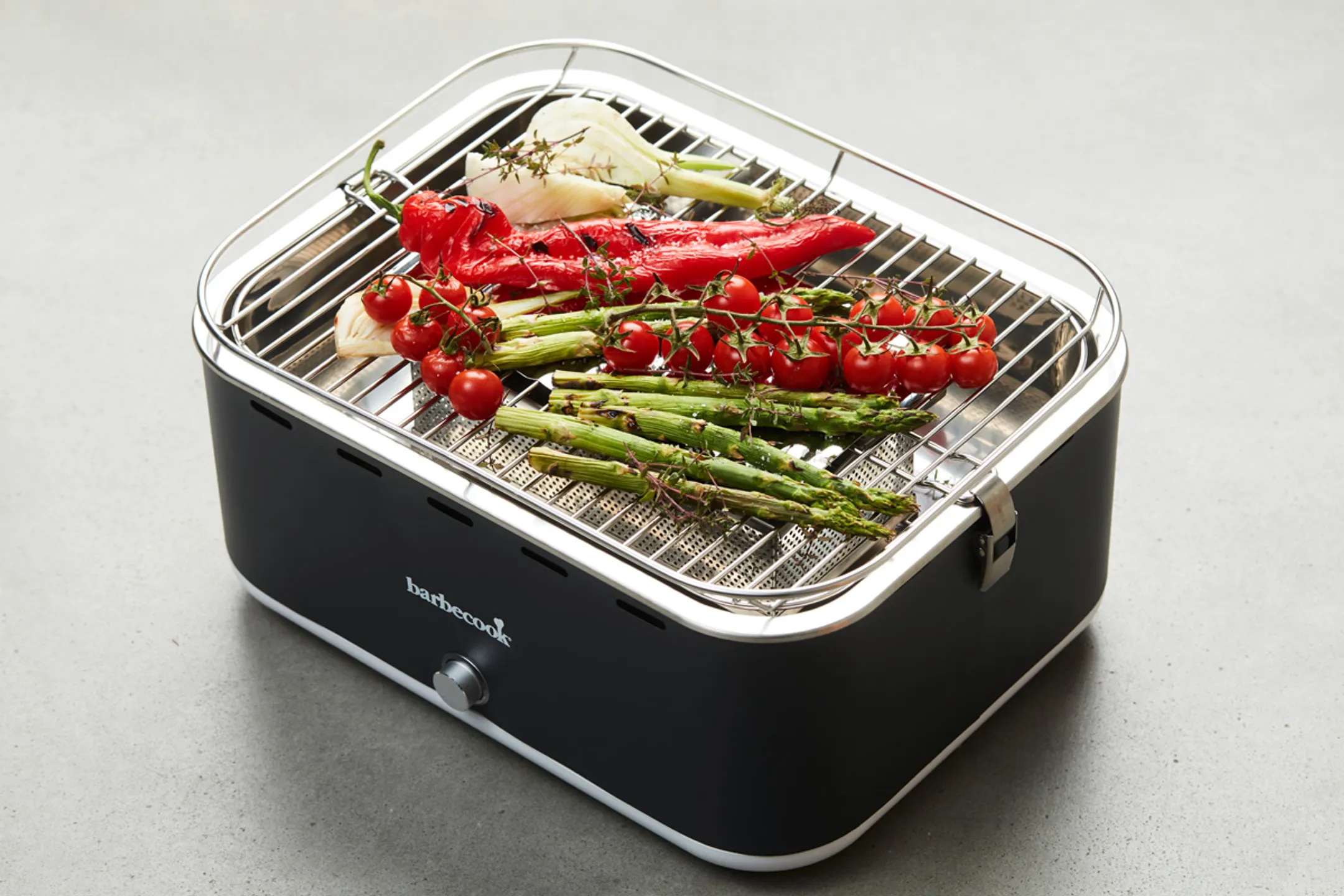 Barbecook Houtskoolbarbecue Carlo Urban Grey BC-CHA1015