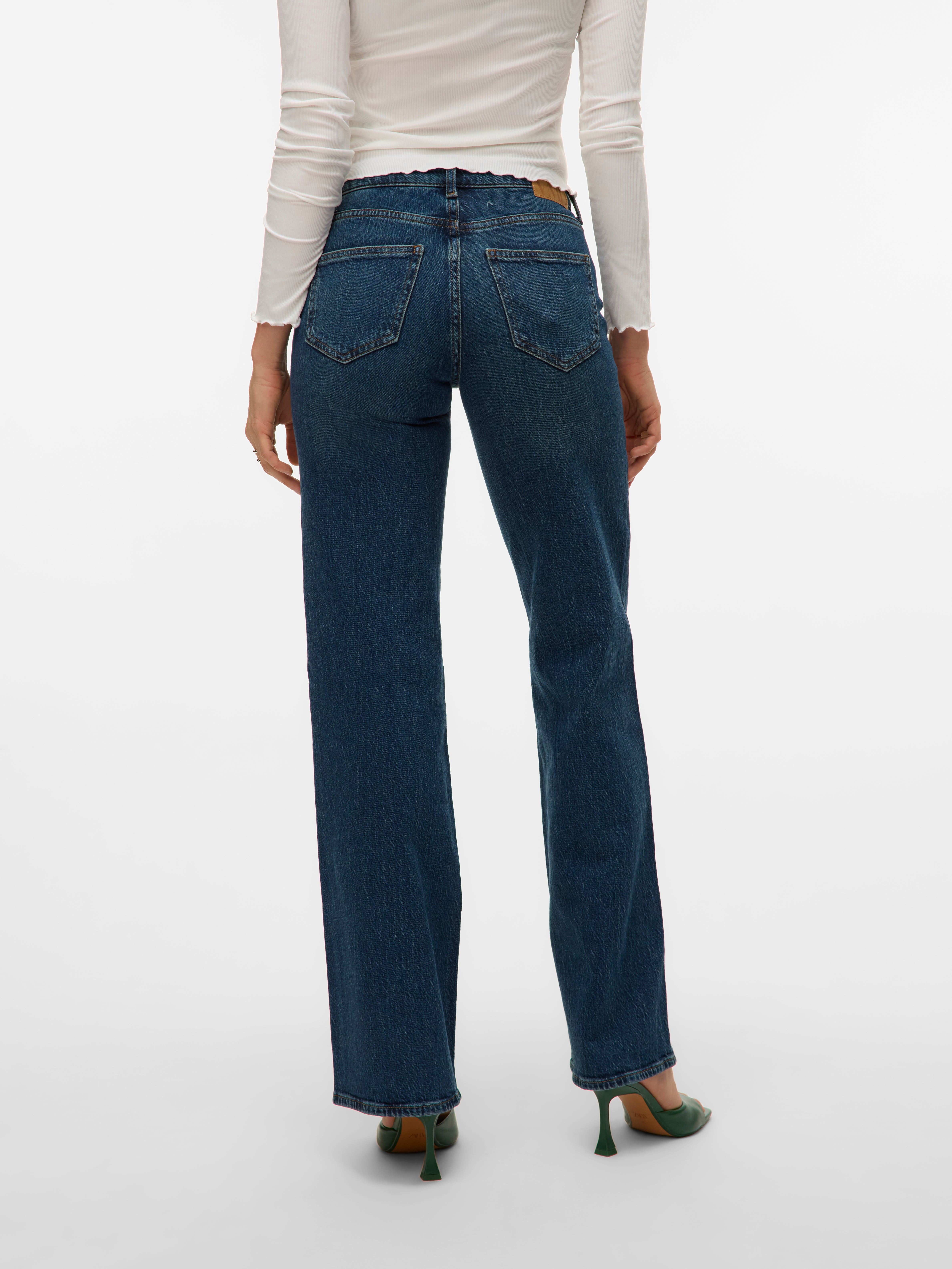 VERO MODA® VMVANESSA Low rise Wide Leg Fit Jeans