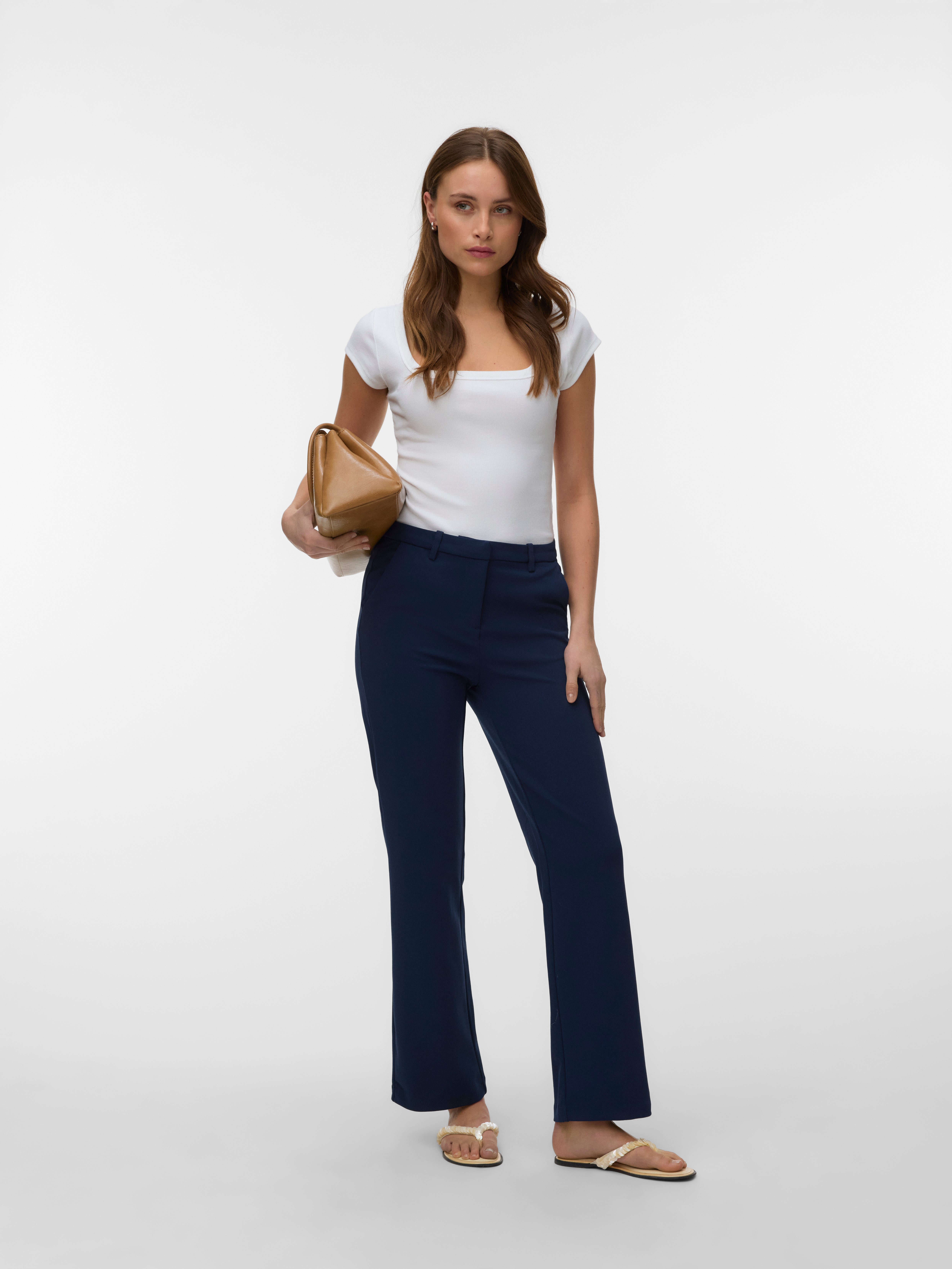 VERO MODA® VMZAMIRA Mid waist Trousers