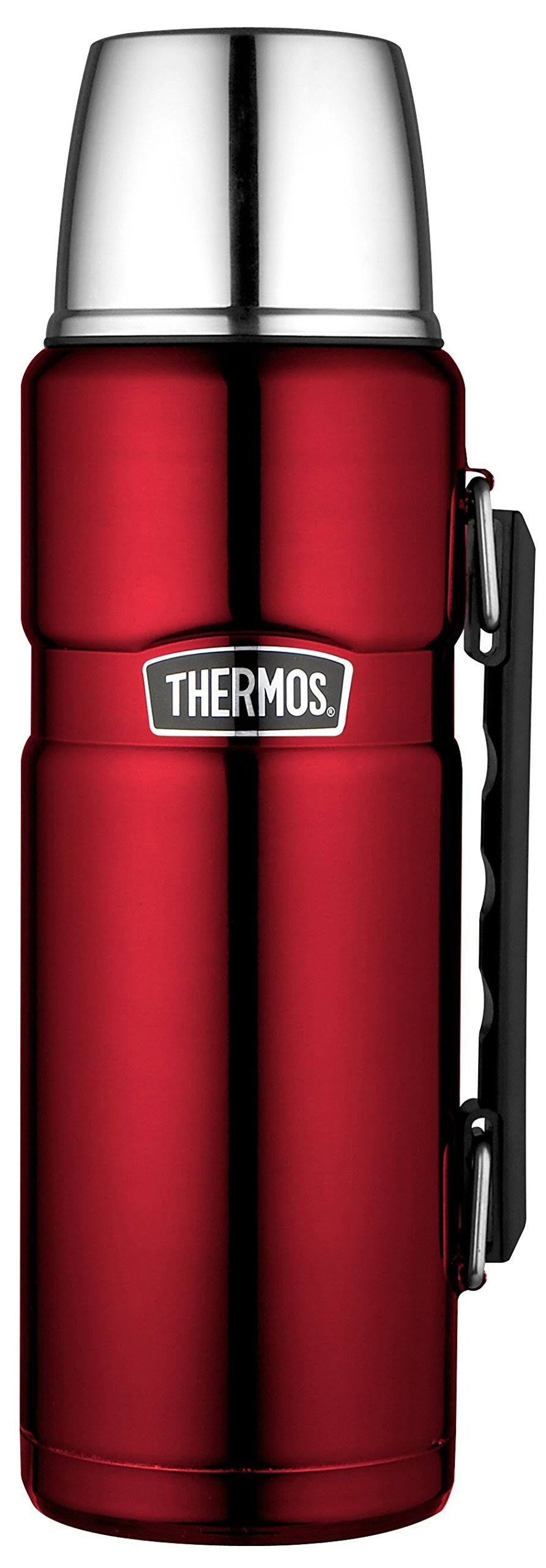 Thermos Stainless King Flask 1.2L Red