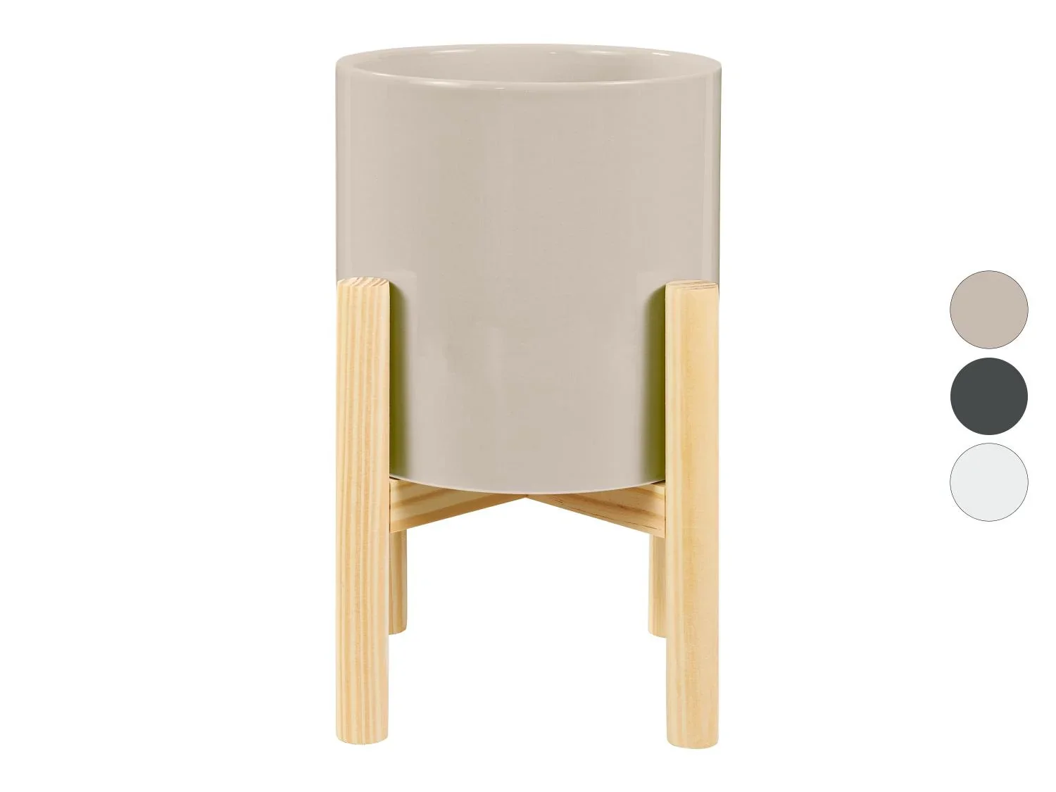 LIVARNO home Cache-pot avec support