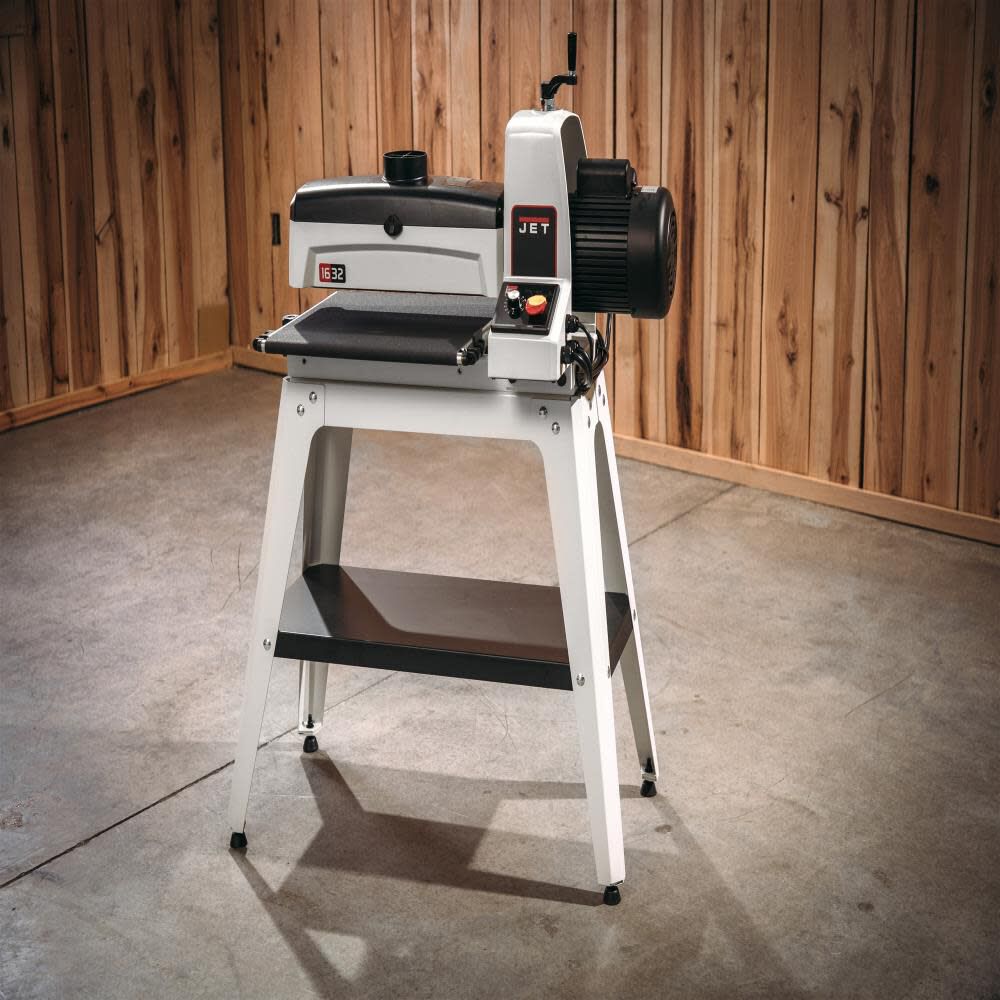 Ponceuse à tambour JET JWDS-1632 16-32 avec support 723520K de JET