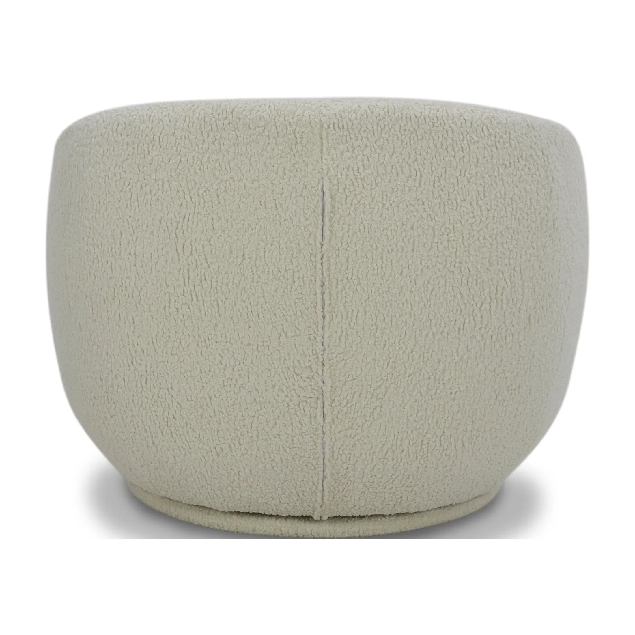 Better Homes & Gardens Mira Swivel Accent Chair, Cream Shearling