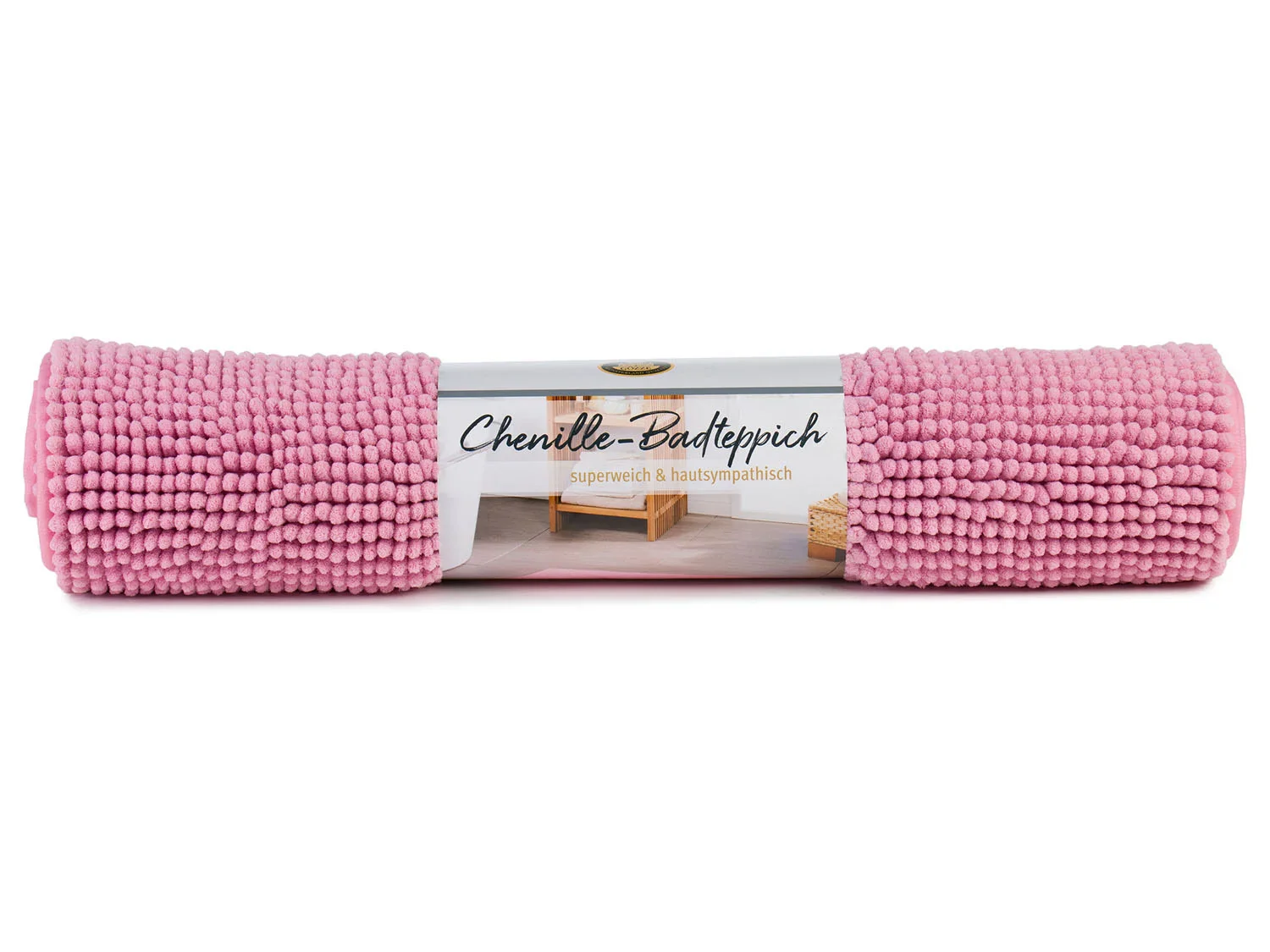 Gzze Tapis de bain microfibre chenille, 70 x 120 cm