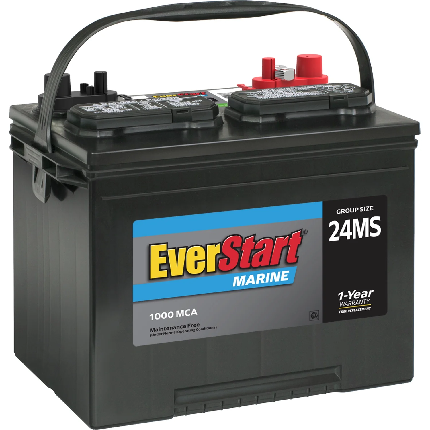 Lead Acid Marine Starting Battery, Group Size 24MS 12 Volt, 1000 MCA*(Single) - Image 2