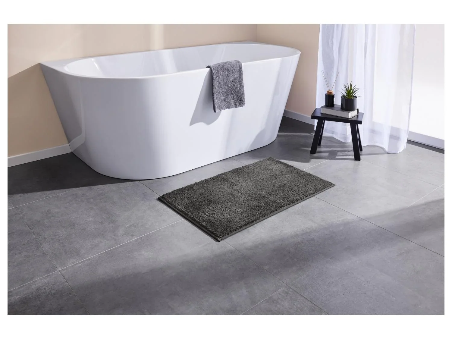 LIVARNO home Tapis de bain, 60 x 90 cm