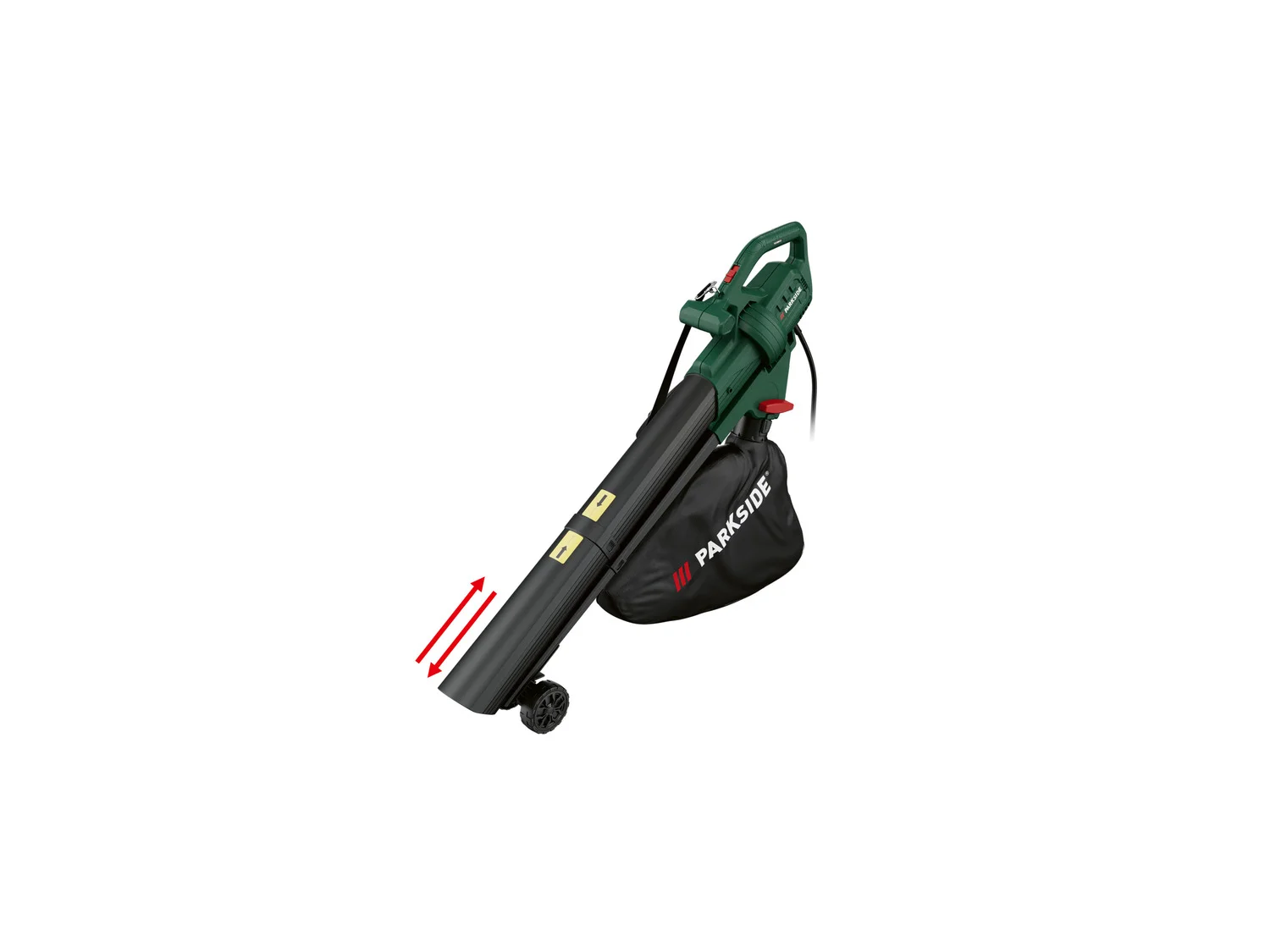 PARKSIDE Aspirateur et souffleur de feuilles lectrique 3 en 1 PLS 2600 C2, 2600 W