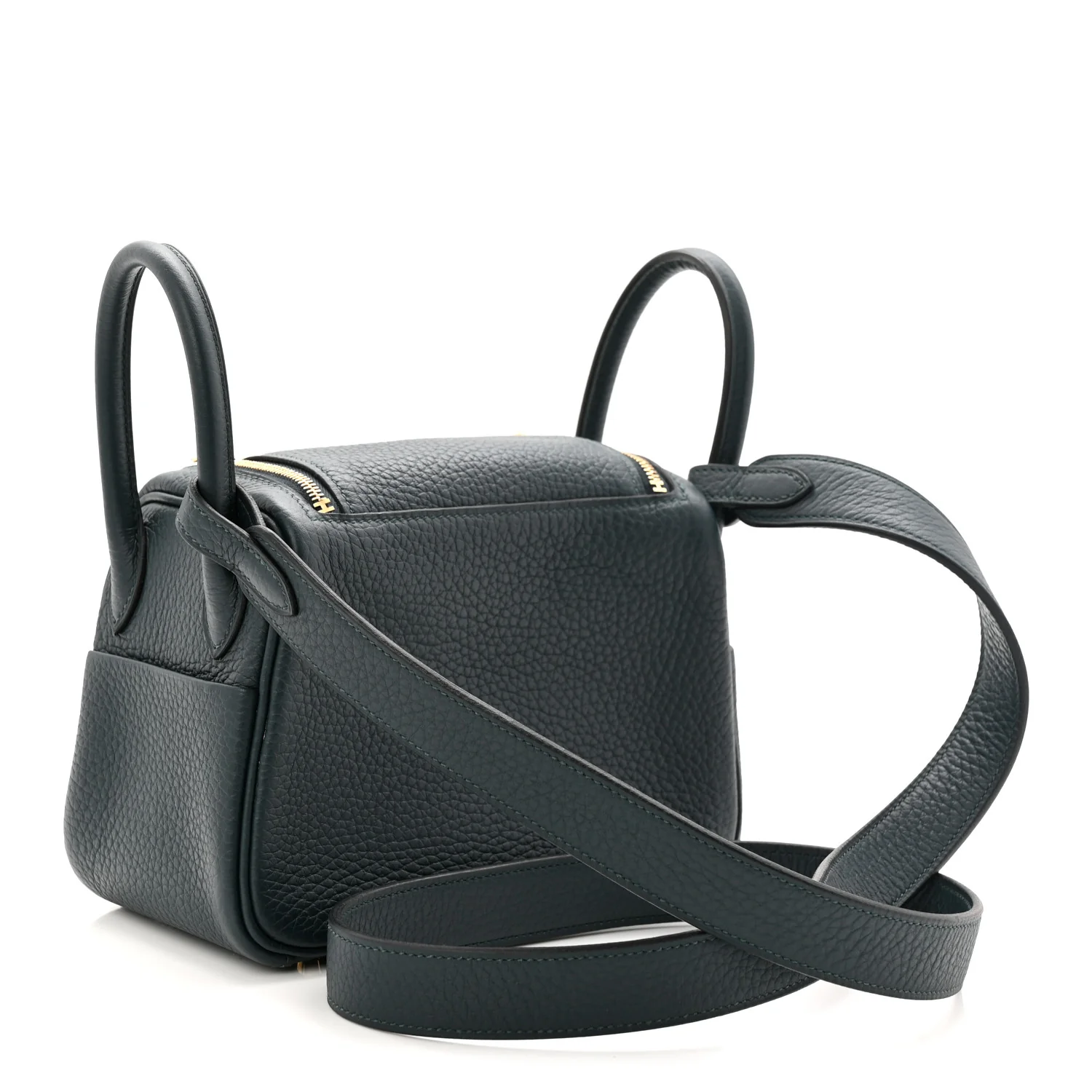 Taurillon Clemence Mini Lindy 20 Vert Cypress