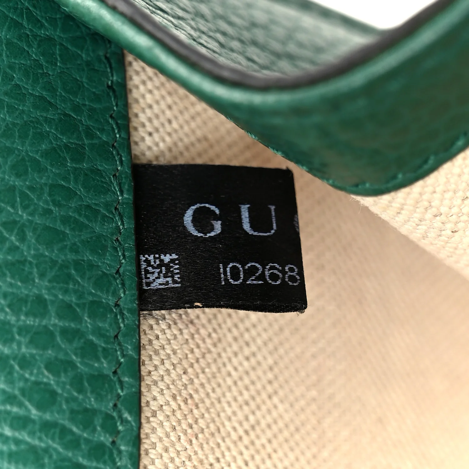 Calfskin Mini Dionysus Shoulder Bag Emerald