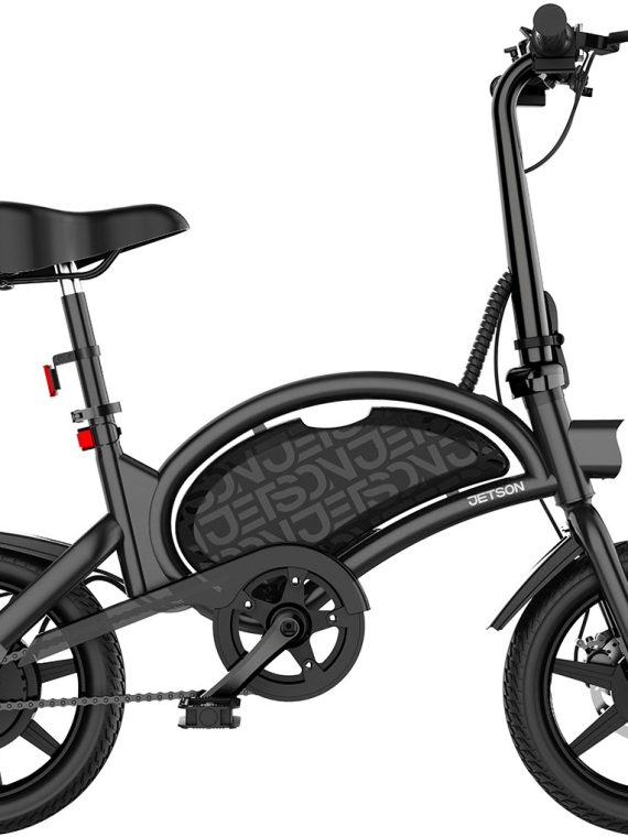 Jetson Bolt Pro 2025 – Vélo électrique noir – Autonomie maximale de 48 km et vitesse maximale de 25 km/h