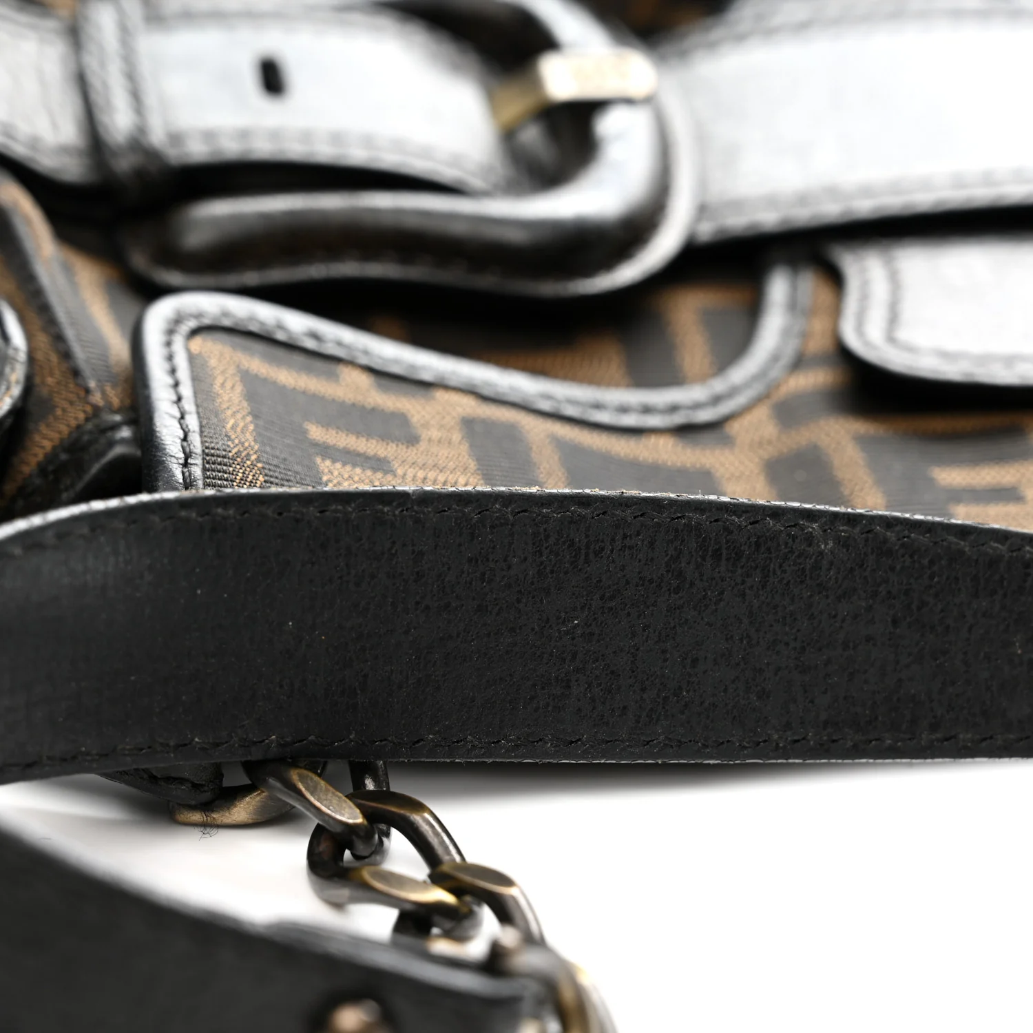 Zucca B Bis Flap Bag Tobacco Castagna