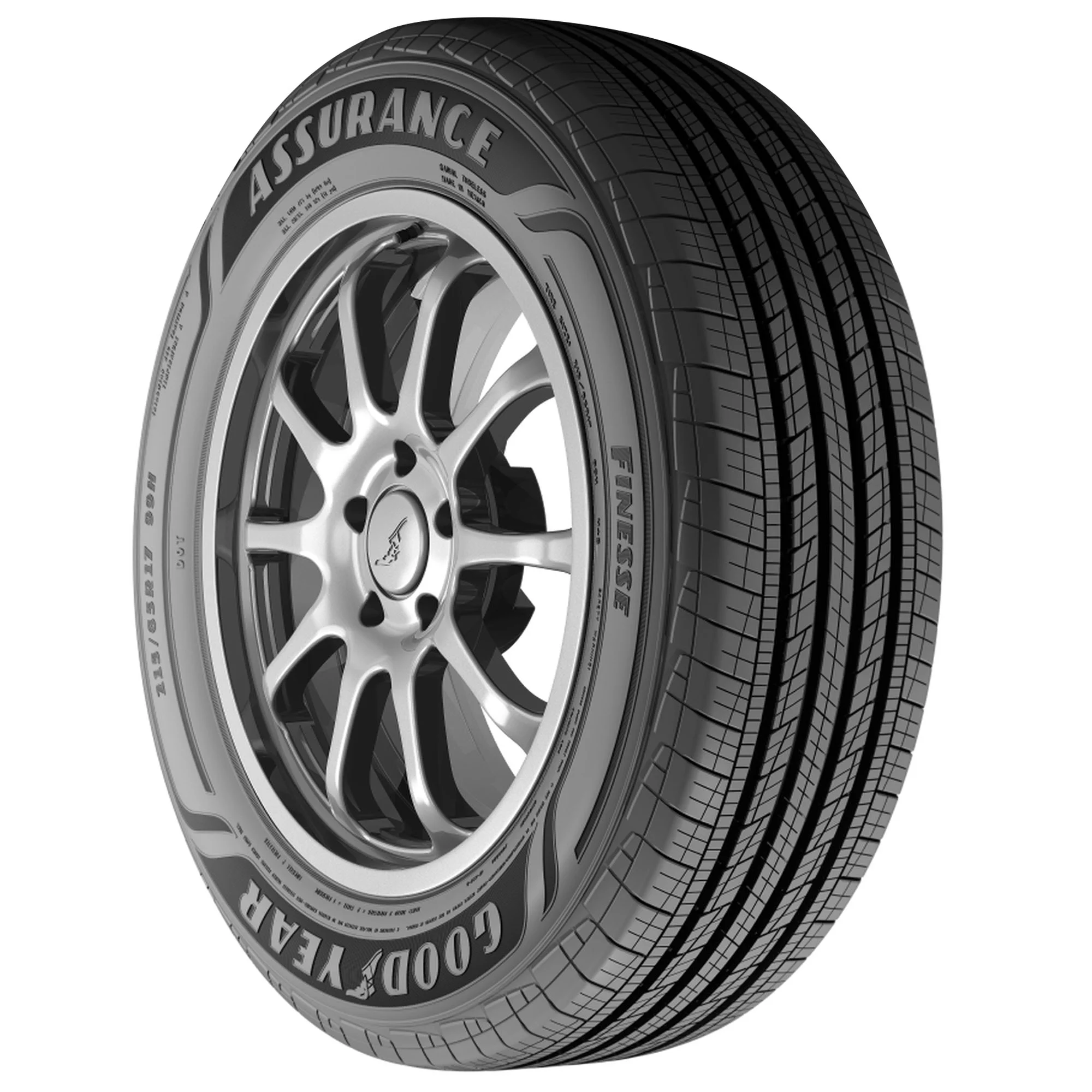 Goodyear Assurance Finesse All-Season 235/55R19 101H Passenger Tire
