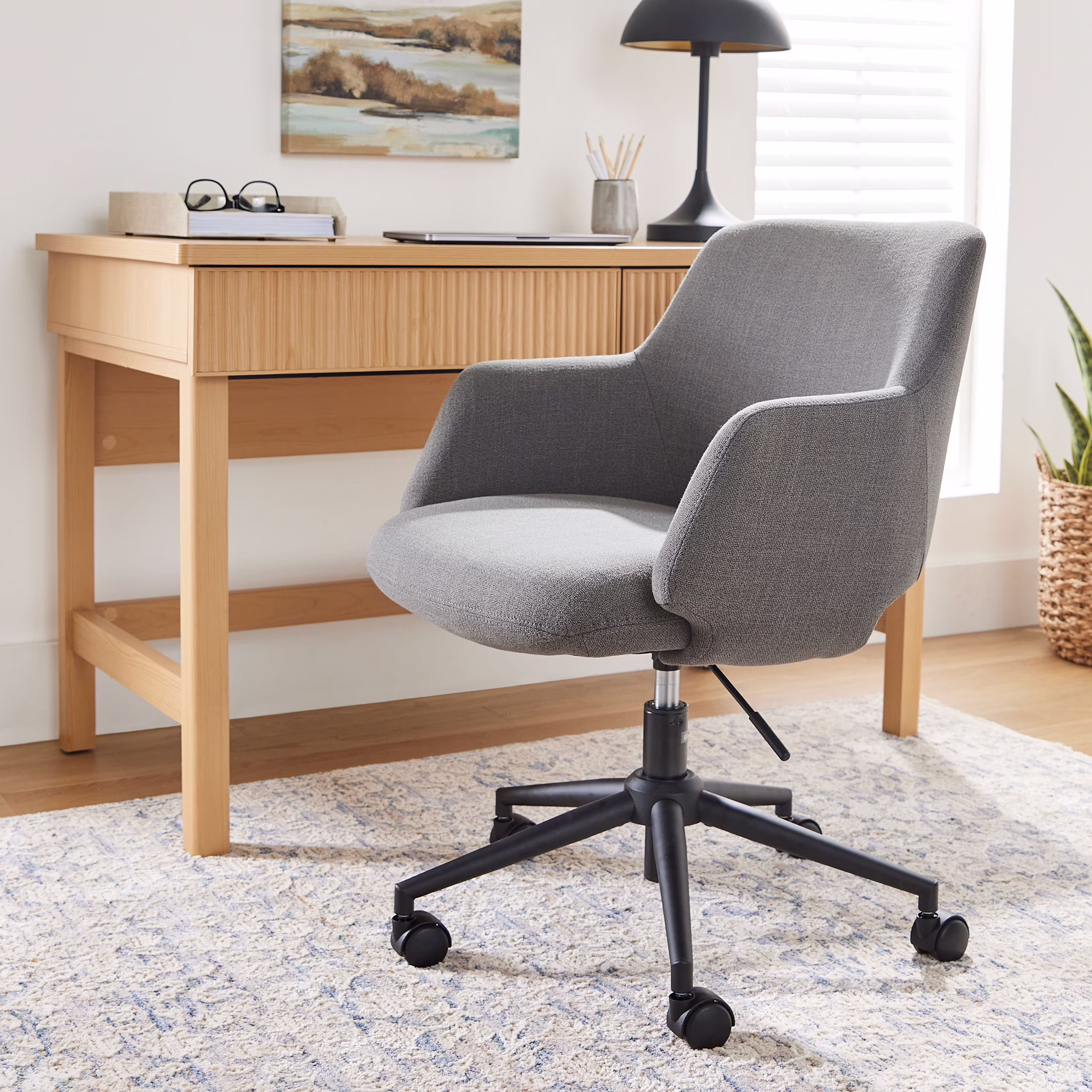 Better Homes & Gardens Lillian Office Chair, Rose