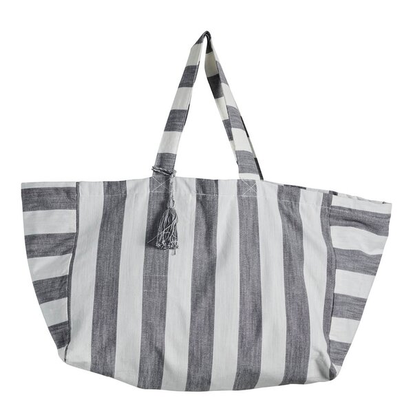 Felima handlenett 50x25 cm hvit/mørk grå