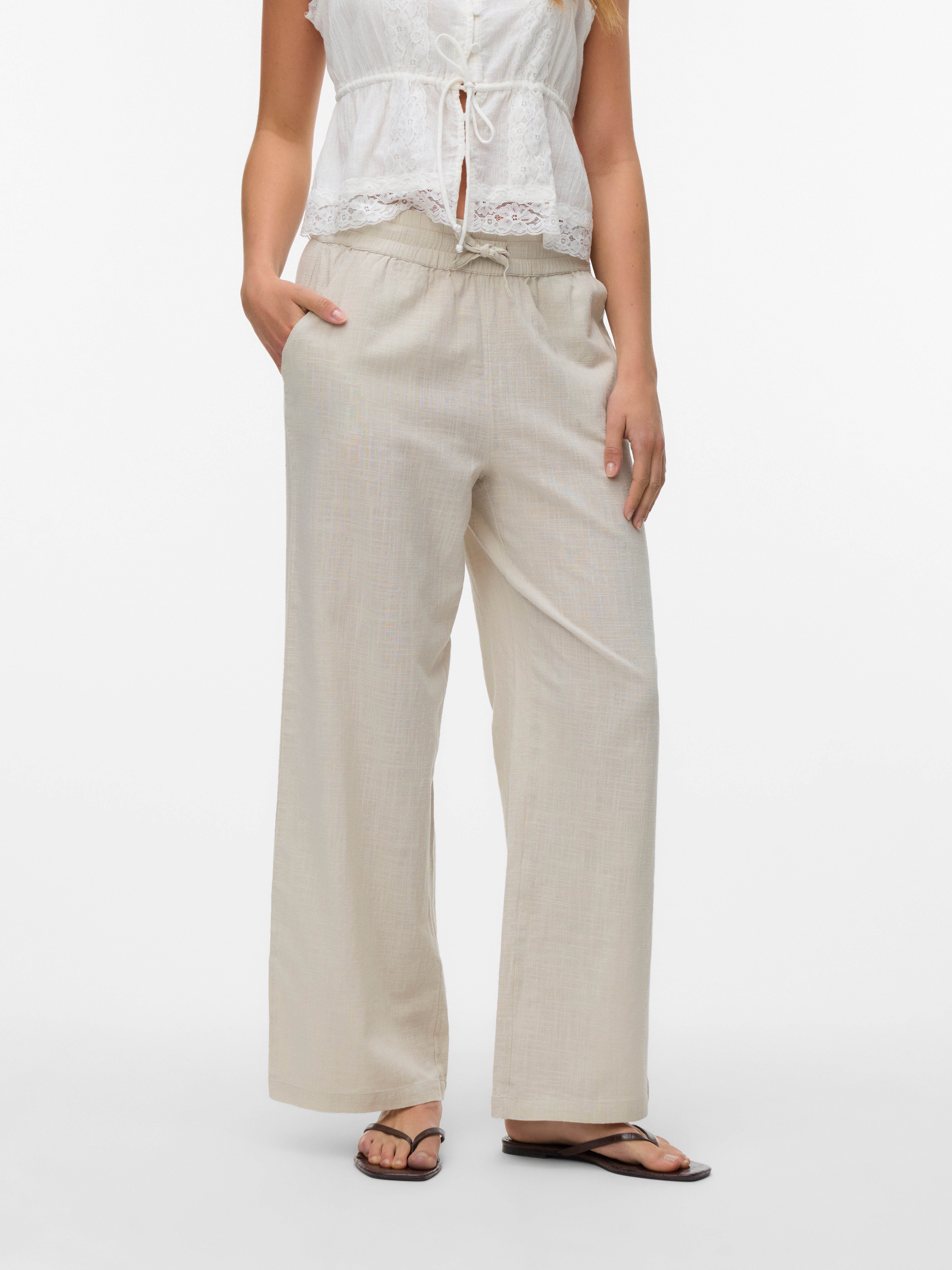 VERO MODA® VMCAIA Mid waist Trousers