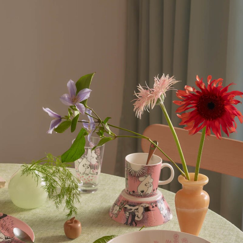 Frokostbolle 15 cm Kjærlighet rosa 30 år