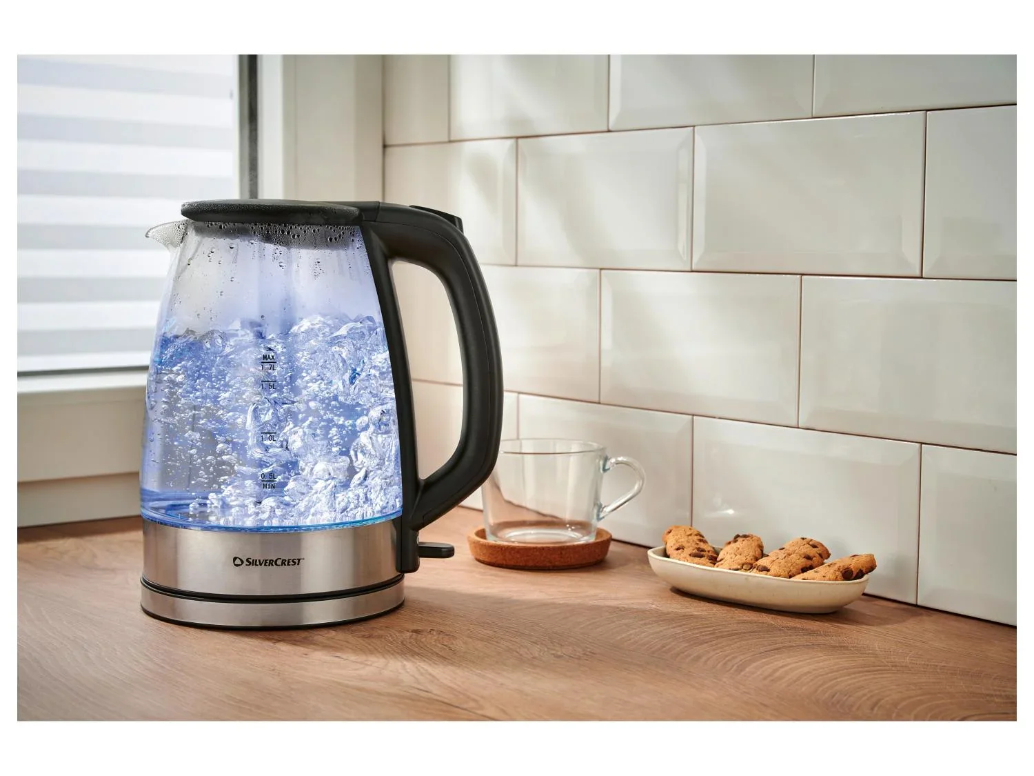 SILVERCREST Bouilloire en verre