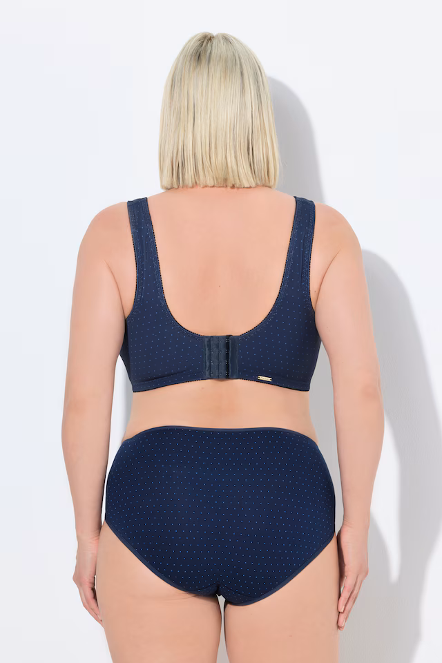 Dots and Lace Relief Bra