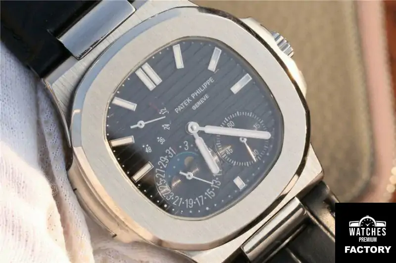 Patek Philippe Nautilus Moonphase 5712G-001 Black Dial