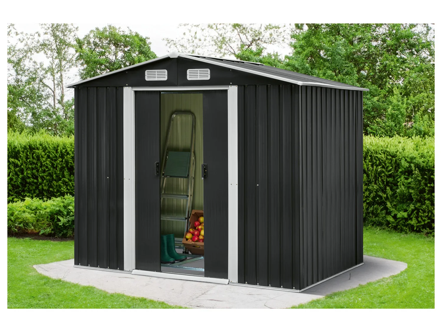 PARKSIDE Abri de jardin XL, 3,5 m