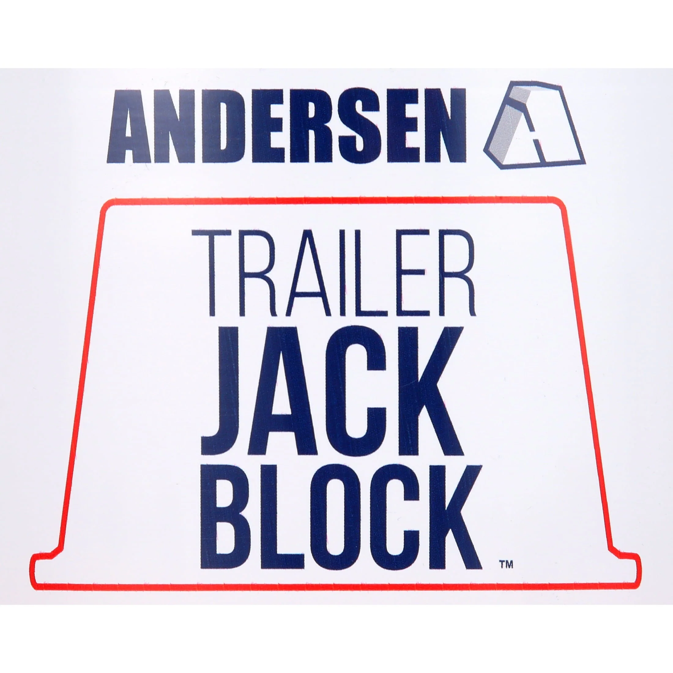 Andersen Manufacturing Trailer Jack Block with Magnets 3608 - M