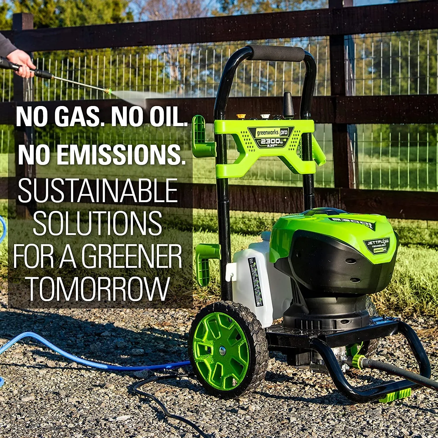 Nettoyeur haute pression sans balais 2300 PSI 14 Amp 2,3 GPM