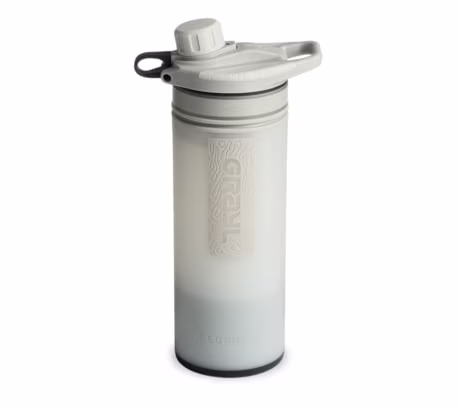 GeoPress Purifier Bottle, Peak White, 24 oz