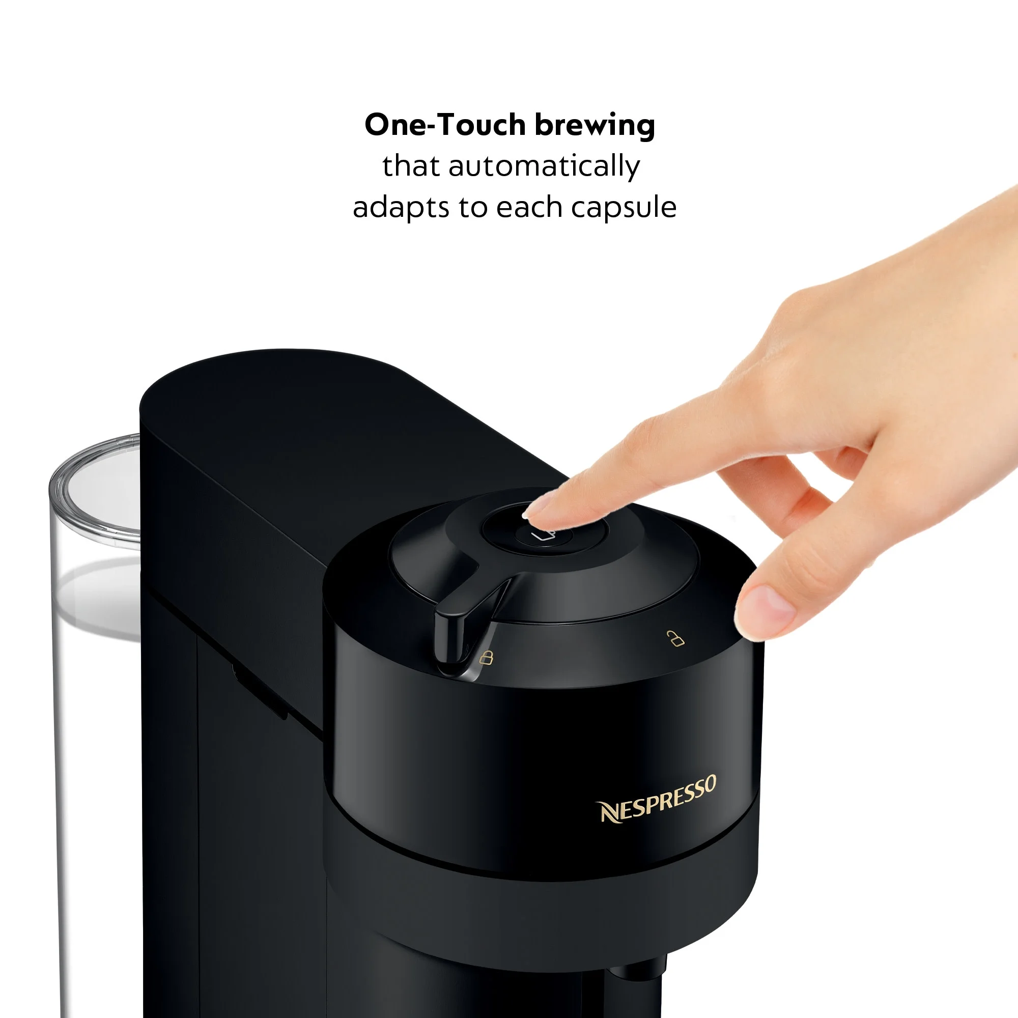 Nespresso New Vertuo Next 19 - Bar, 1 - Cup Black Espresso Machine