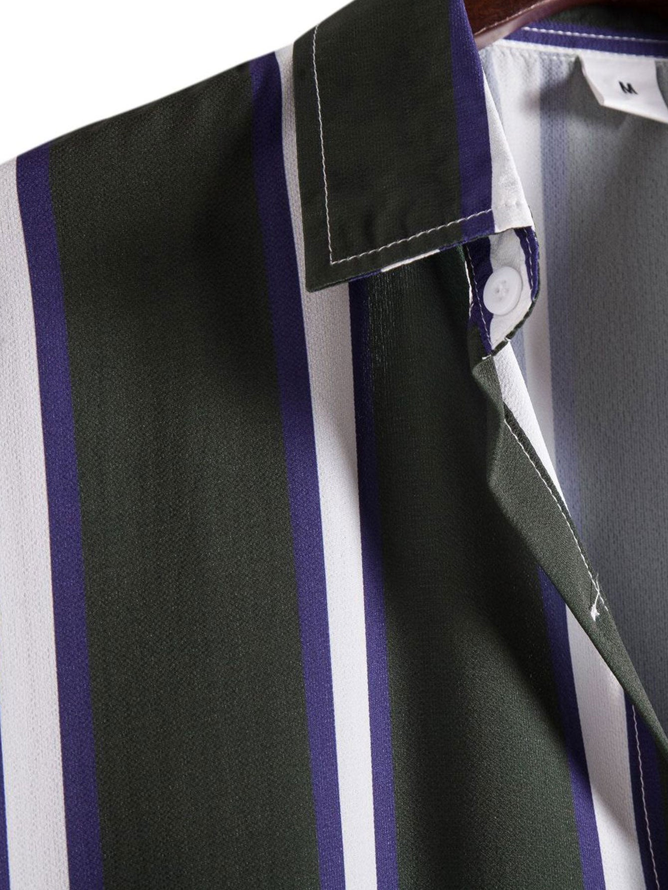 Chemise boutonnée à rayures
