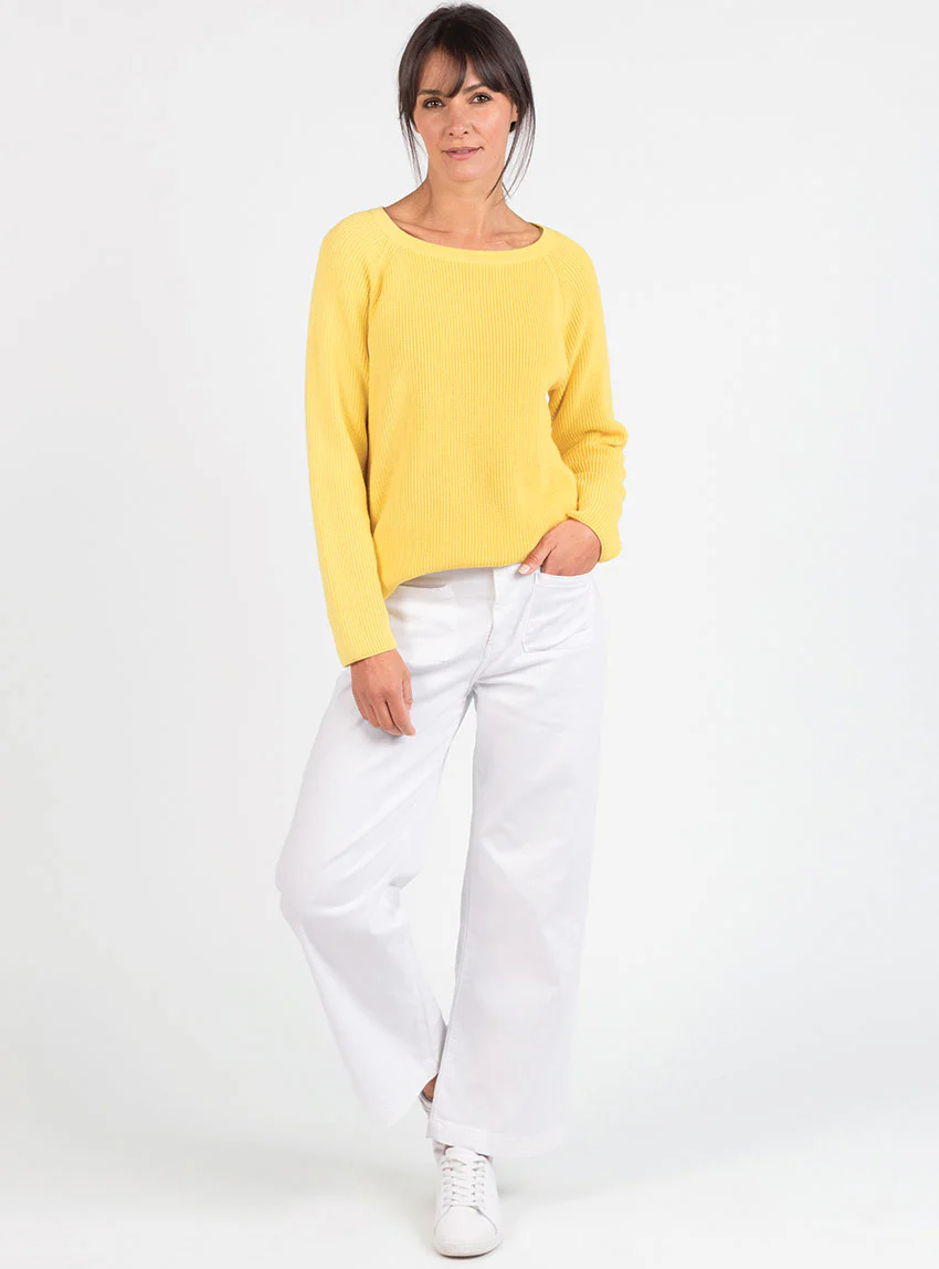 Pantalon femme 7/8ème blanc