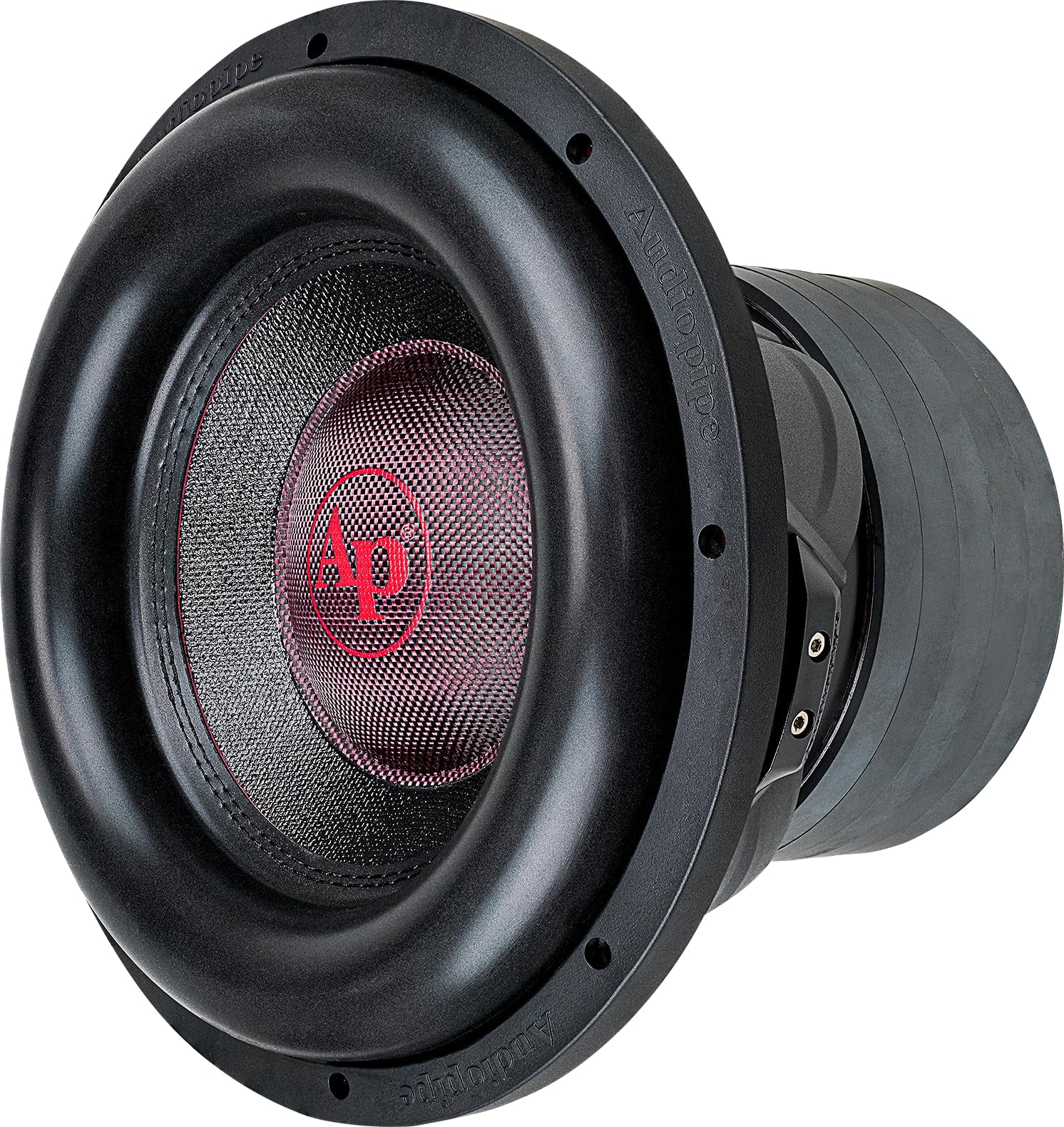 Audiopipe 1200W RMS Dual Car Subwoofer, Black, 12