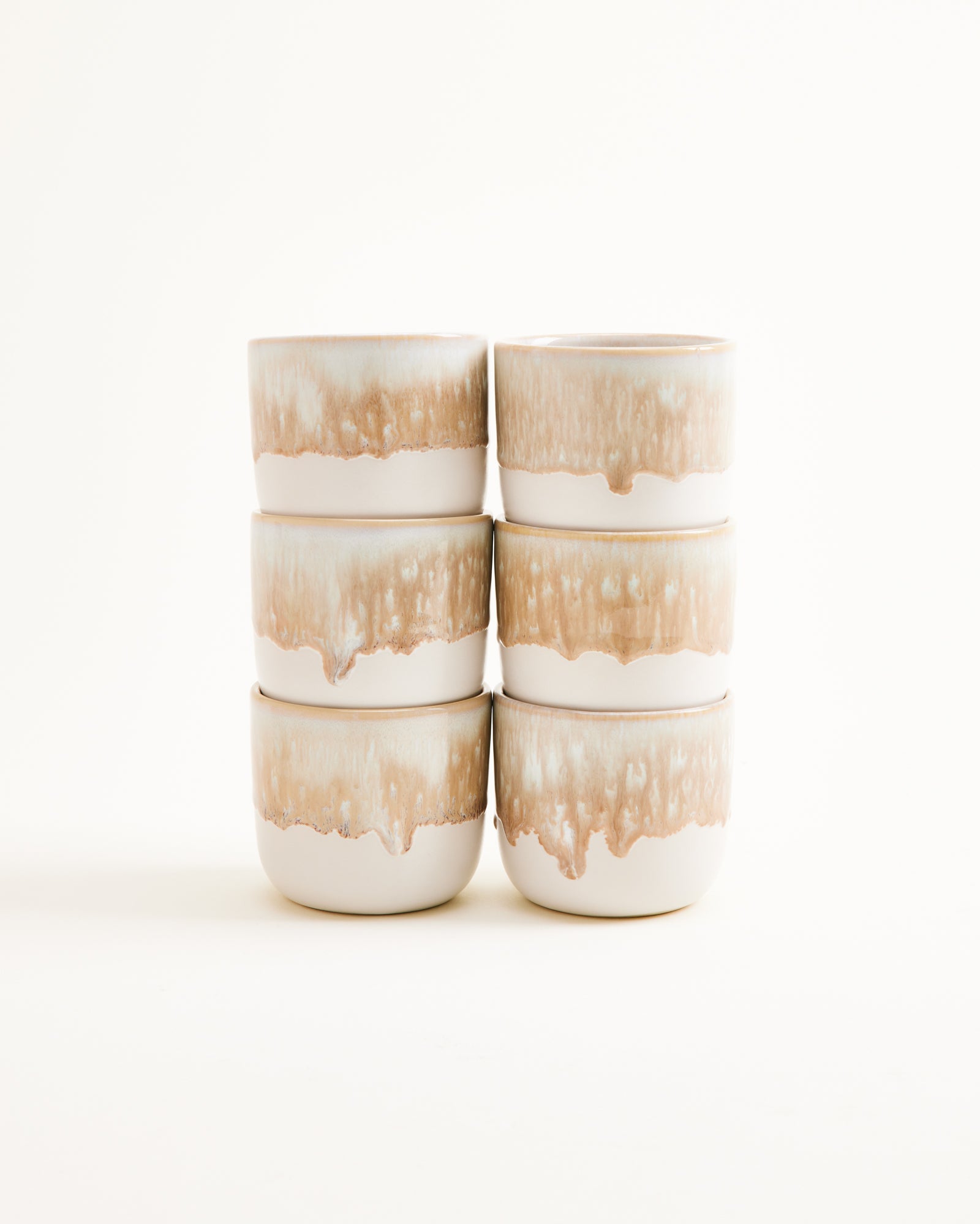 COIMBRA - SMALL CUP SAND SET OF 6