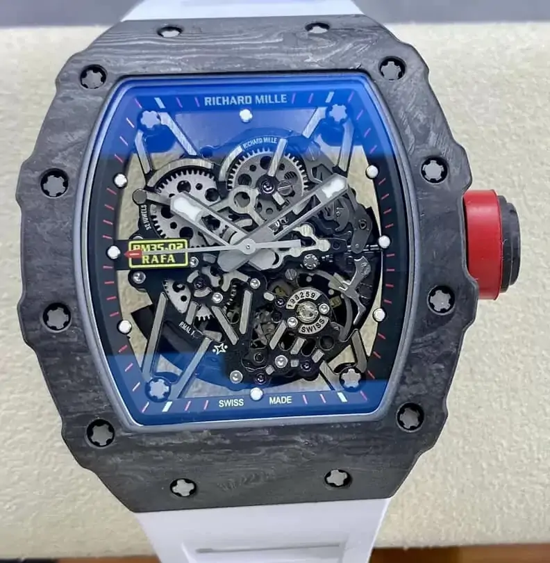 Richard Mille RM35-02 T+ Factory Carbon Fiber Skeleton Dial