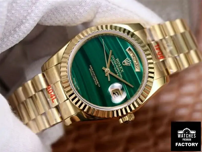 Rolex Day Date President 18238 Malachite Green Dial