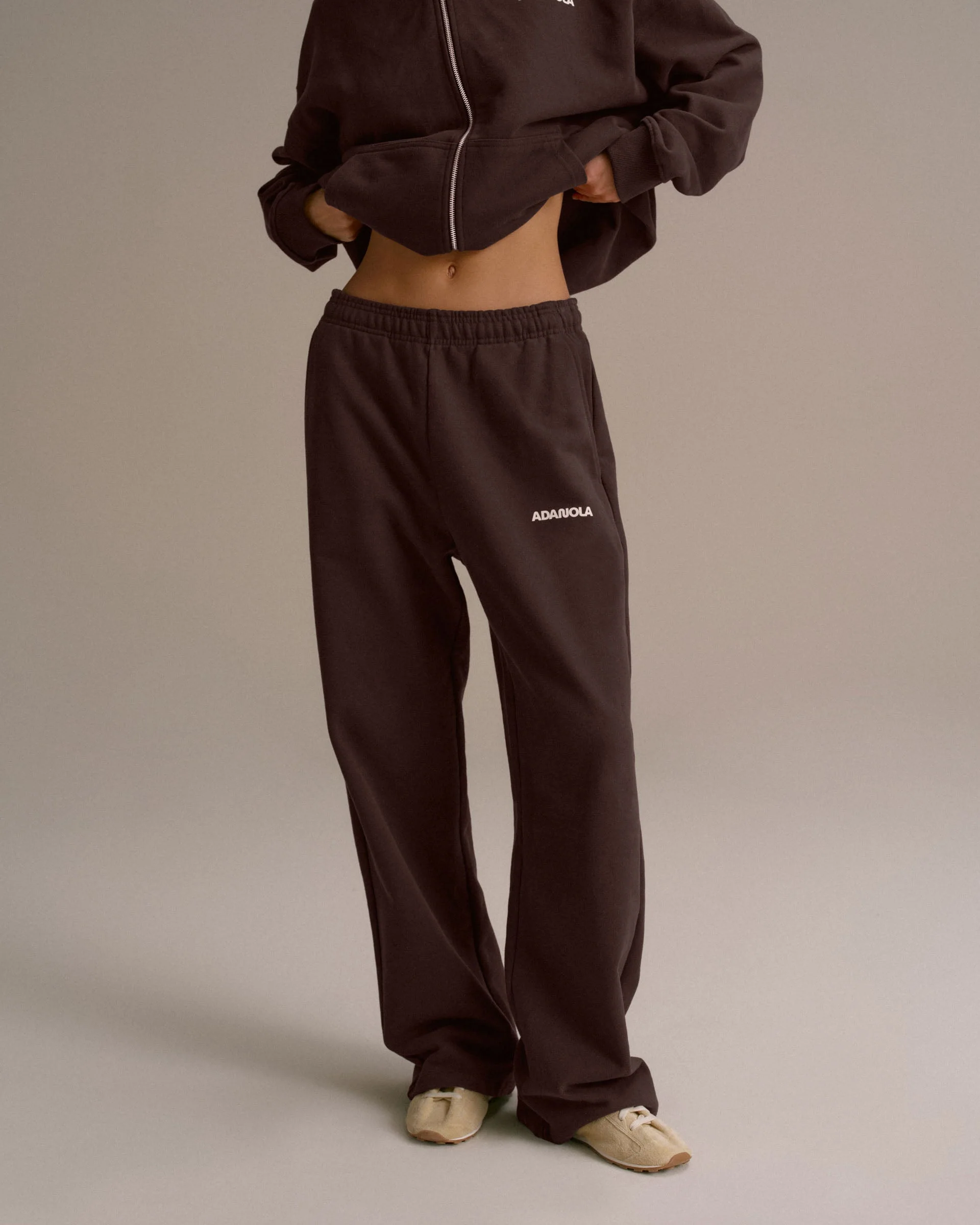 Movement Straight Leg Sweatpants - Chocolate Brown