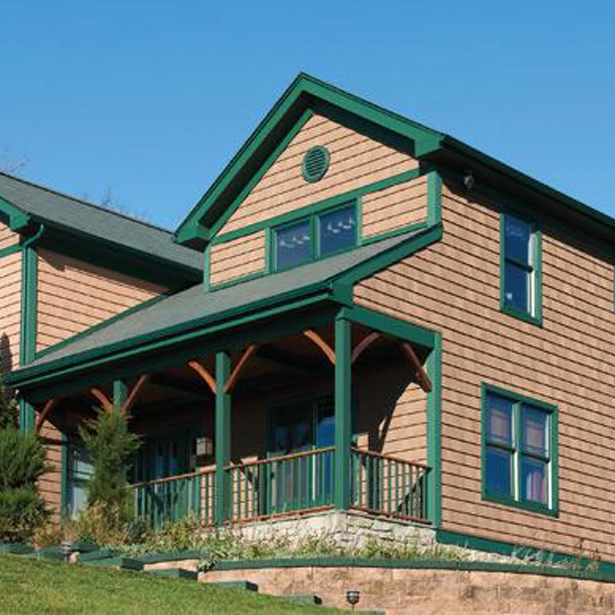 7"W x 60 3/4"L Exposure, Vinyl Perfection Shingles (34 Panels/Ctn. = 100 Sq. Feet), 008 Shadow(Shadow) - Image 2