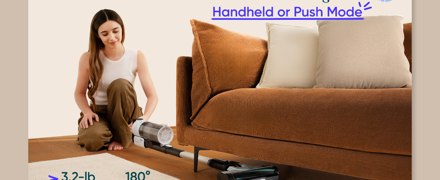 Cordless design for flexible movement