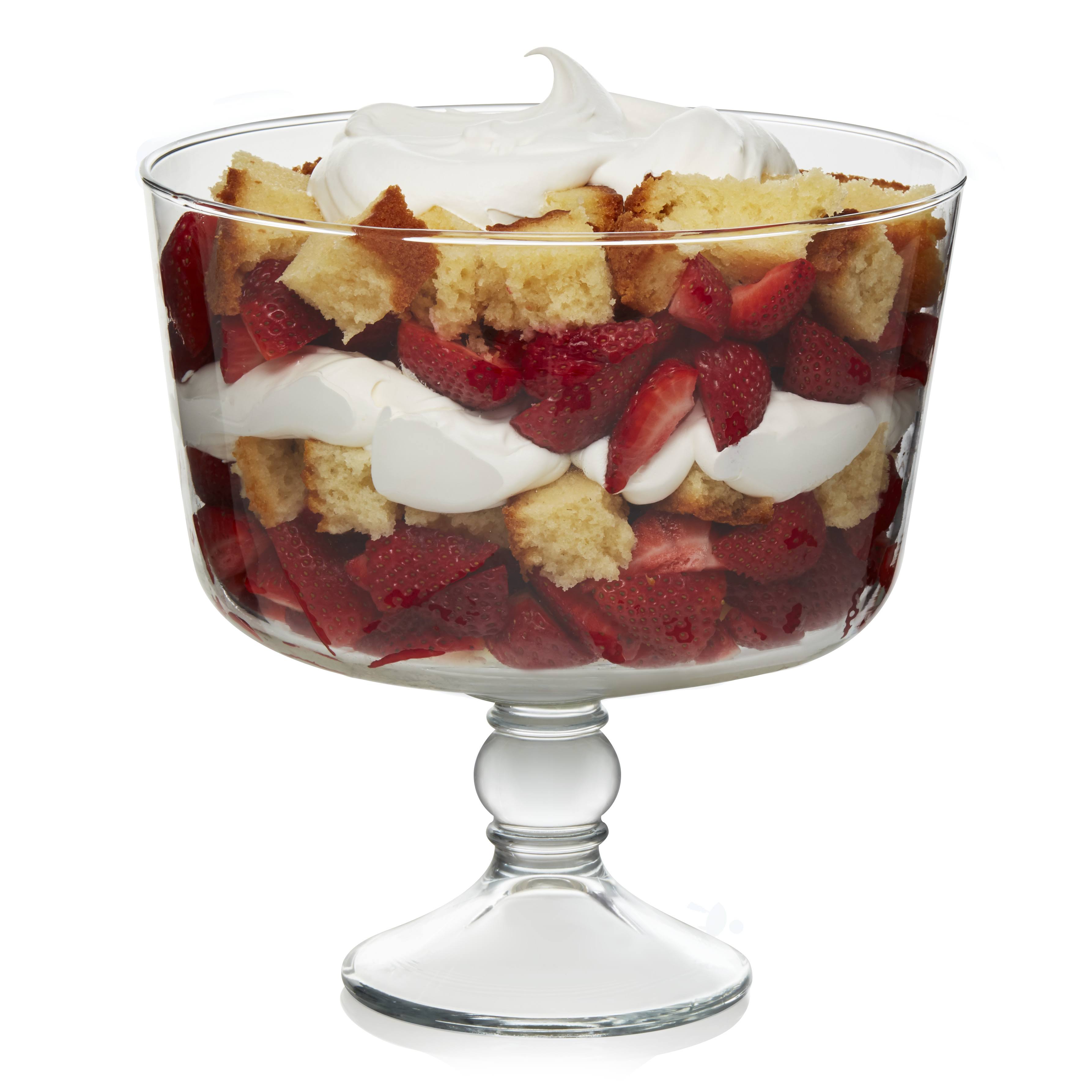 Libbey Selene 9 in. 1-Piece Trifle Bowl Set