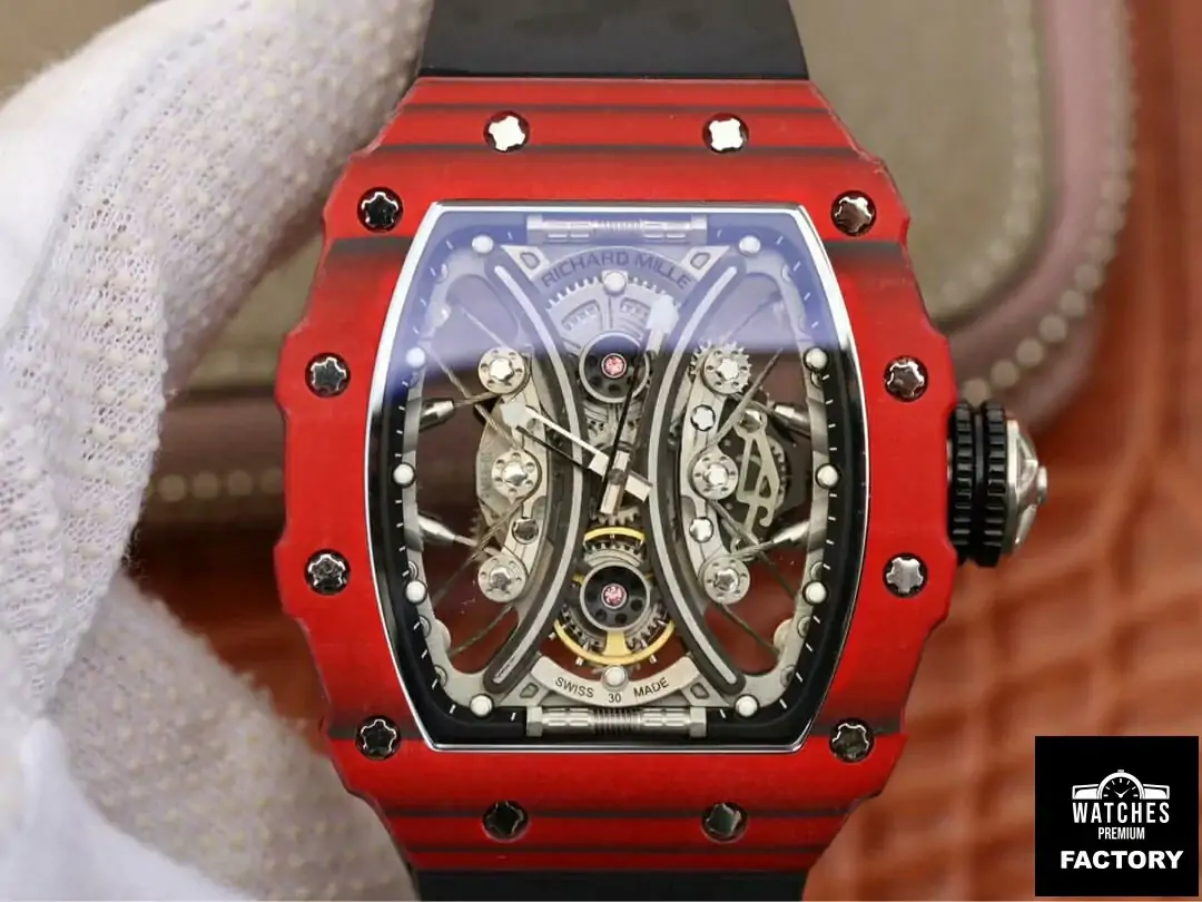 Richard Mille RM53-01 KV Factory Rubber Strap