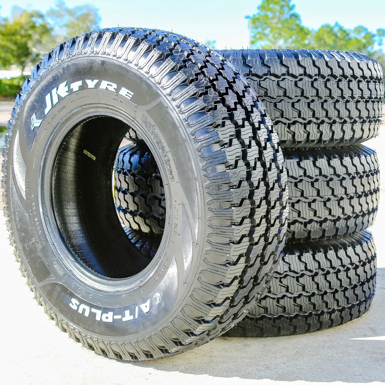 JK Tyre AT - Plus 235/70R16 110/107Q D 8 Ply a/T All-Terrain Light Truck Tire