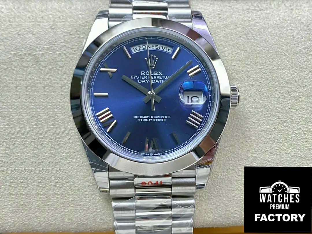 Rolex Day Date M228206-0015 EW Factory Stainless Steel Strap