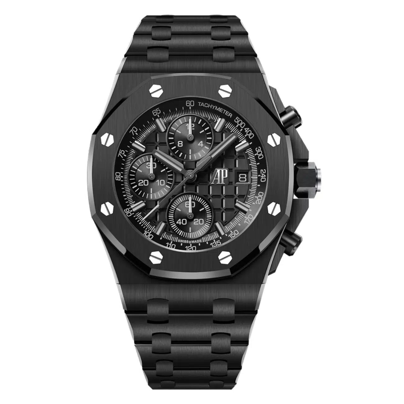 【Super Clone】Audemars Piguet Royal Oak Offshore 42mm 26238CE.OO.1300CE.01 Black Ceramic Black Dial