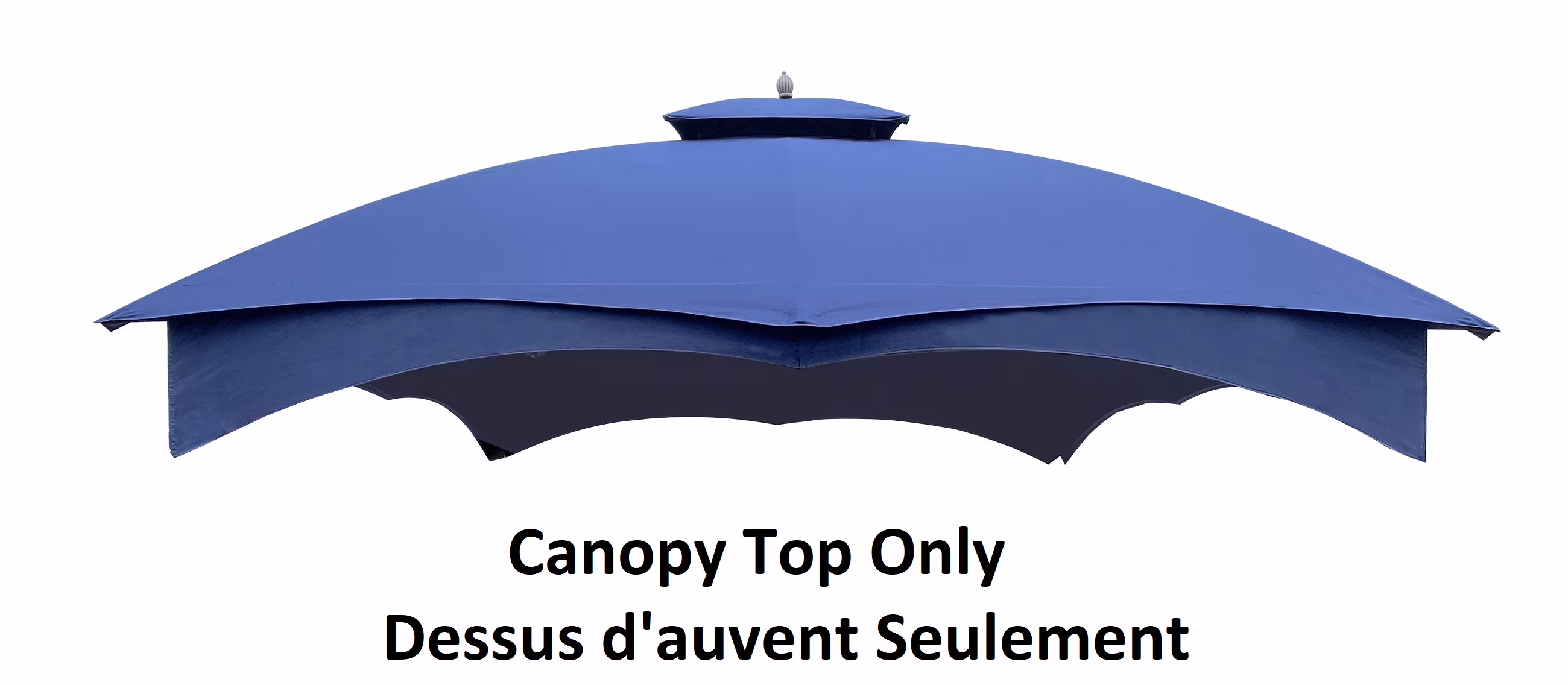 APEX GARDEN Replacement Canopy Top for Lowe's Allen Roth 10' x 12' Gazebo #TPGAZ17-002