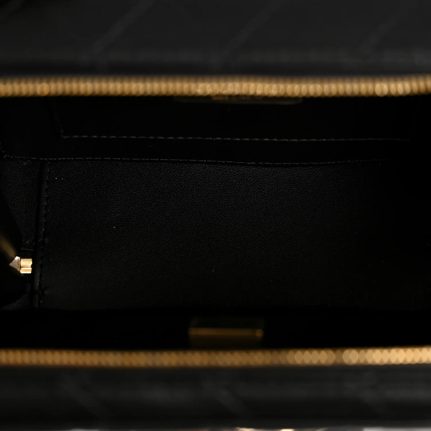 Lambskin Quilted Coco Click Bag Black